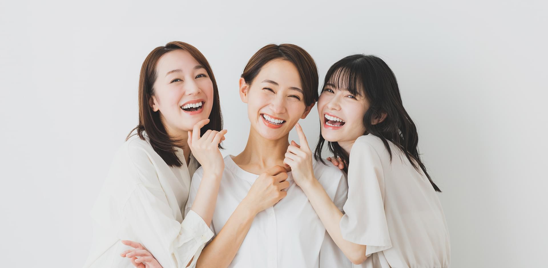 自信が持てる白い歯に